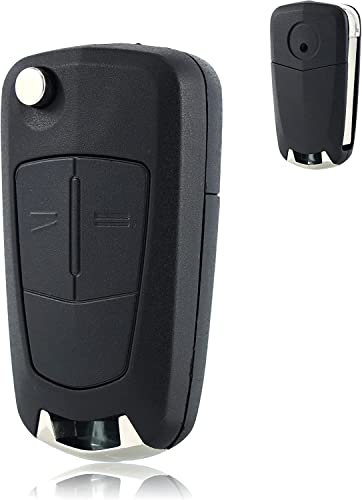 Comando para chaveiro com corte e botões de 2 botões para Opel Zafira B / Corsa Astra Vectra Antara Tigra B Betterher - Alarmes e fechaduras de veículos - chaveiro, corte, botões, opel, Zafira B