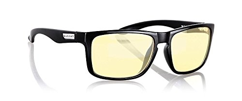 Óculos de Proteção para Computador GUNNAR Intercept Onyx GUNNAR - Óculos de grau - proteção, computador, lentes amarelas, zoom +0,25