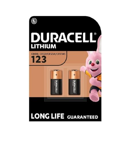 Pilhas Não Recarregáveis DURACELL DL123/CR123 Duracell - Baterias - nimh, 1200 mAh, universal, 3.8V