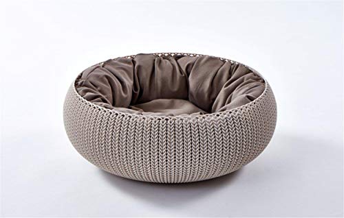 Cama para Gatos Curver Cozy Pet Bed | Rosa, Branco Curver - Camas para cães - poliéster, algodão, lavável, removível