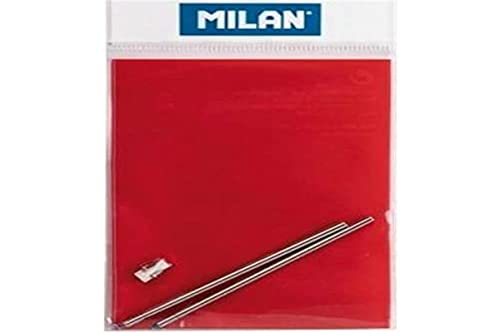 Recargas para Canetas de Tinta Permanente MILAN Azul e Vermelho FACTIS, S.A. - Borrachas - tinta permanente, canetas milan, recarga azul, recarga vermelho