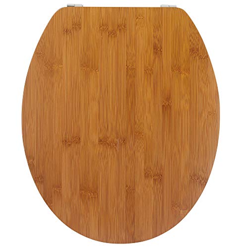 Acessório de chão de madeira WIRQUIN 001BAMBOO Wirquin - Assentos de sanita e bidé - natural, bambu, taças padrão, aço inoxidável