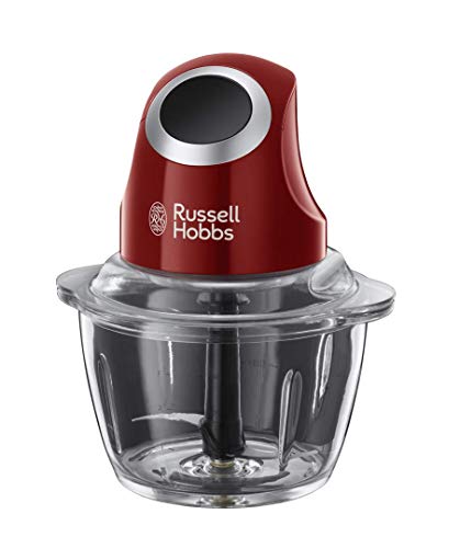Picadora RUSSELL HOBBS Desire (400 W - 1.2 L) Russell Hobbs - Batedeiras e liquidificadores - 400 W, 1.2 L, vidro, preto/roxo