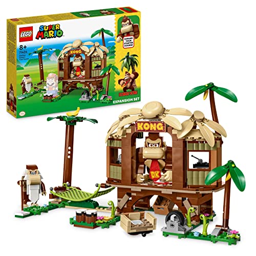 LEGO Super Mario: Casa do Donkey Kong - 71424 (Idade Mínima: 8) LEGO - Brinquedos - lego, super mario, Casa do Donkey Kong, 8 anos