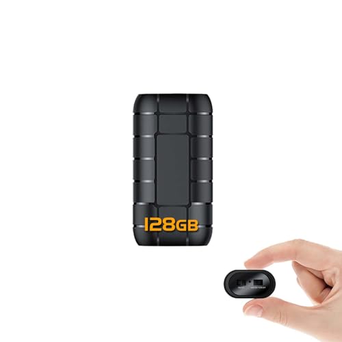Gravador de voz digital STTWUNAKE (128 GB) zhenmengkeji - Gravadores de voz - 128 GB, preto, usb 2.0, disco ótico