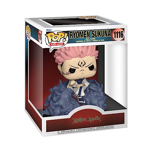 Figura FUNKO POP! Deluxe: Jujutsu Kaisen- Sukuna Funko - Brinquedos - 15 cm, Sukuna, Jujutsu Kaisen, Onmitsukai