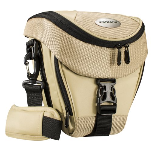 Mantona 1000-001-01 Bolsa câmara Bolsa câmara universal Mantona - Bolsas e estojos para câmeras - bolsa câmara, universal, slr, areia