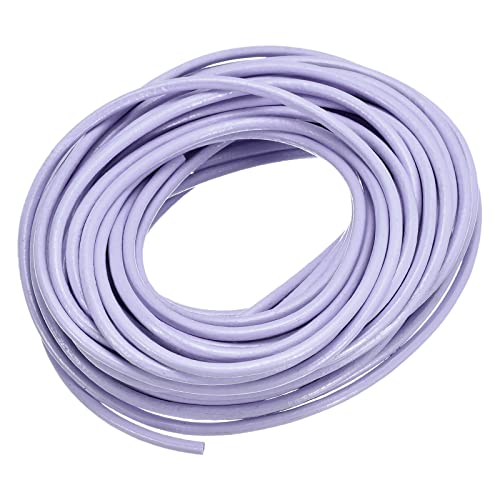 Cordão Sourcing Map 3Mm Cordão Trenzado 11 Yd sourcing map - Cabos e cordas de hardware - 3 mm, 11 yd, roxo claro, poda