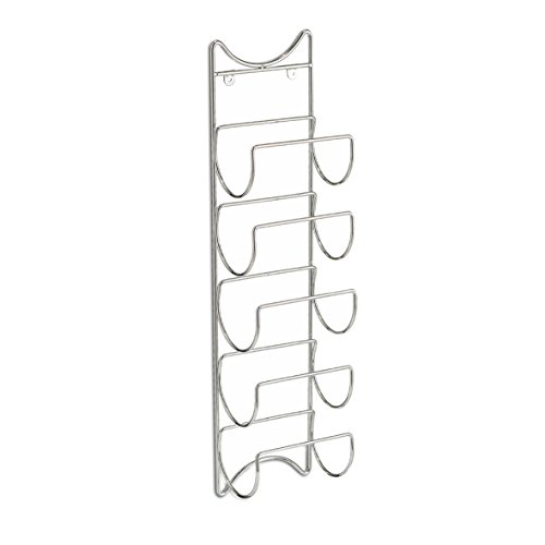 Suporte para Garrafas ZELLER 27373 | Aço inoxidável Zeller - Cozinha & sala de jantar - suporte, garrafa, aço inoxidável