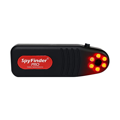 Detetor de Câmara de Vídeo SpyFinder PRO Preto SpyAssociates.com Security - Câmeras de vigilância - led, visor ajustável, bloqueio, filtro
