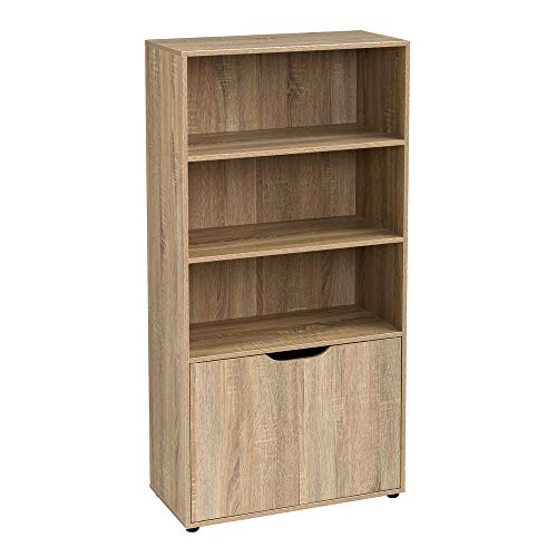Estante de Parede LOLAHOME Madeira Castanho (119 x 29 x 59 cm) LOLA HOME - Estantes e prateleiras de pé - madeira castanho, 119 x 29 x 59 cm
