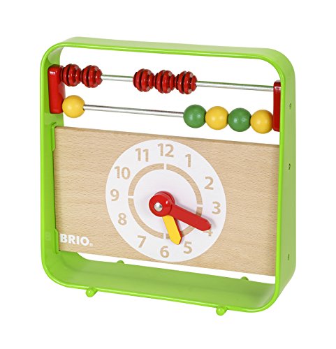 Brinquedo sobre rodas Brio 30447 | Preto, Branco BRIO - Brinquedos - brinquedo sobre rodas, brio 30447, preto, branco, abacústo, bebé, números, contagem, leitura do relógio