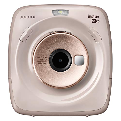 Máquina Fotográfica Instantânea FUJIFILM Instax Square SQ-20 (Bege) Fujifilm - Câmeras de filme - instax, square, bege
