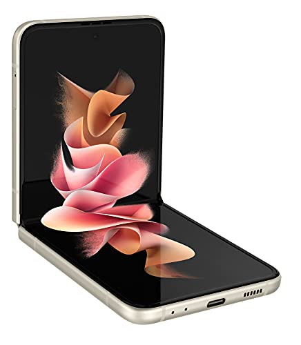 Smartphone Samsung Galaxy Z Flip 3 5G | Prateado, creme (PDA & Smartphone) SAMSUNG - Telemóveis - smartphone, samsung galaxy z flip 3 5g, prateado, creme