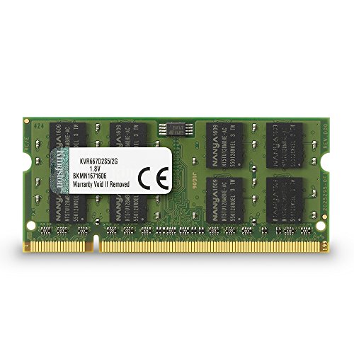 Memória RAM DDR2 KINGSTON KVR667D2S5/2G (1 x 2 GB) Kingston - Acessórios de impressoras, copiadoras e fax - 2 GB, ddr2, 667 MHz, non-ecc