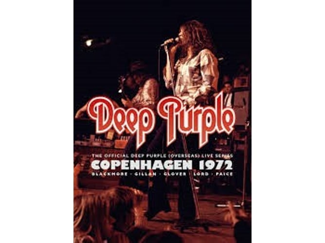 DVD Deep Purple - Copenhagen 1972 (Edição em Espanhol) EDEL RECORDS - Dvds de filmes e programas de televisão - dvd, deep purple, copenhague 1972, edição em espanhol