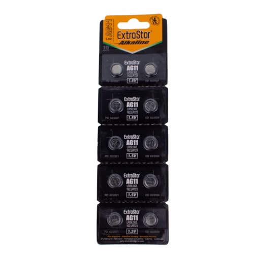 Pilhas CR2032 (10 unidades - Substituição para relógios) ZOREI - Baterias - 3V, cr2032, 220 mAh, alcalino