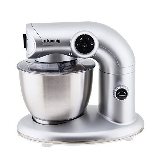 Batedeira H.KOENIG Koenig Km80 (1000 W - Velocidade: 1-6) H.Koenig - Batedeiras e liquidificadores - 1000 W, 5 litros, velocidade variável, 4 funções