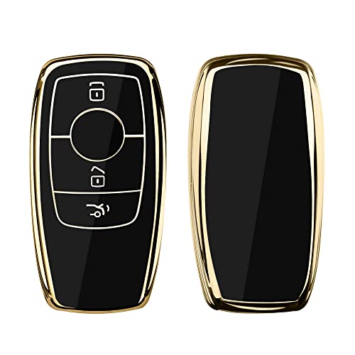 Capa para Comando KWMOBILE 4520-0001 Preto Kw-Commerce - Porta-chaves - telemóvel, mercedes-benz, policarbonato, preto