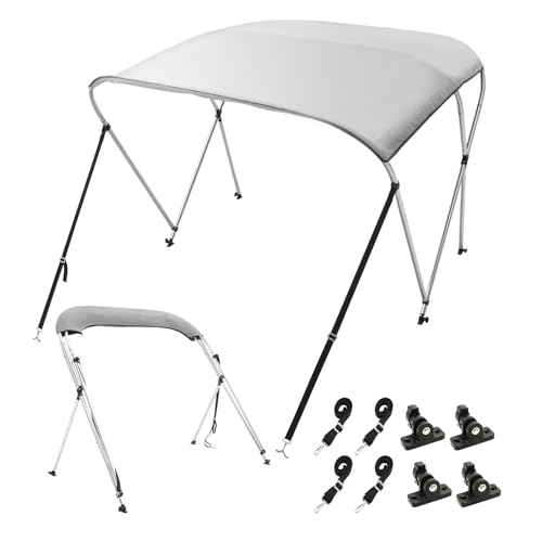 Toldo VEVOR 182x117x170-182 cm (Cinzento - Alumínio) VEVOR - Toldos - cinzento, alumínio, 182x117x170 cm