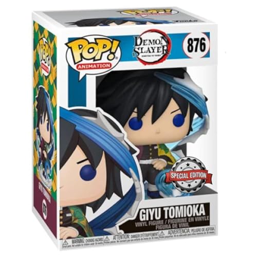 Figura FUNKO POP! Anime: Demon Slayer S1- Giyu Tomioka Funko - Brinquedos - figura, funko pop, anime, demon slayer s1, giyu tomioka, pvc