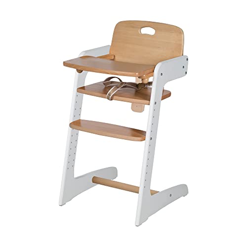 Cadeira de Refeição ROBA Kids Up (Branco - Madeira) roba - Móveis para bebês e crianças pequenas - cadeira, refeição, madeira