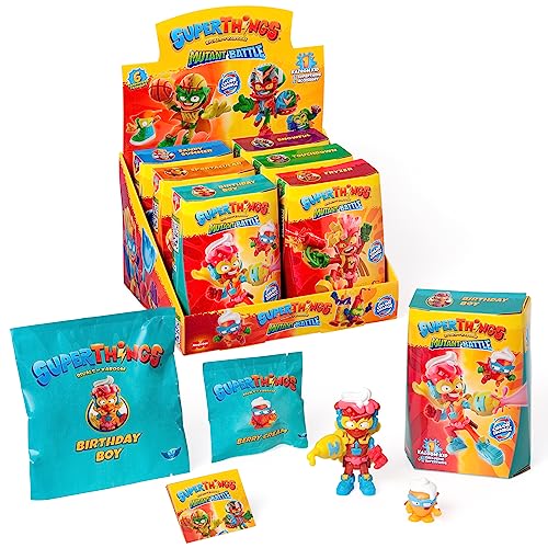 Figura de Ação SUPERZINGS Supertings Series Mutant Battle (Idade Mínima: 4) MAGICBOX - Bonecos de ação e brinquedo - figura, ação, superzings, supertings, mutante, batalha