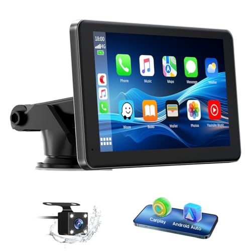 Sistema de áudio automático LAMTO BT-7 (7'' - Bluetooth) Lamto - Câmeras de estacionamento para veículos motorizados - bluetooth, 7 polegadas
