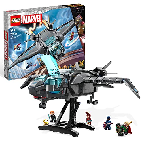 LEGO Marvel: Quinjet dos Vingadores - 76248 (Idade Mínima: 7) LEGO - Blocos de encaixe - lego, marvel, vingadores, quinjet