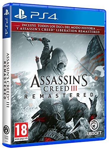 Jogo PS4 Assassin's Creed III Remastered (M18) Ubisoft - Software de jogos de vídeo - ps4, assassin's creed iii remastered, m18