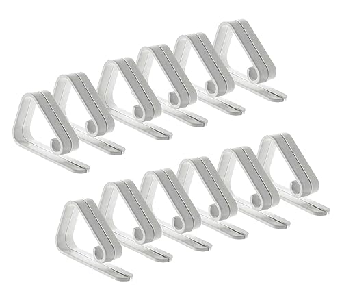 Conjunto de 12 Agulhas Plásticas para Mesa com Espessura Até 25 Mm GOOD STUFF GOOD STUFF - Clipes e pesos para toalhas de mesa - agulhas plásticas, mesa, espessura até 25 mm
