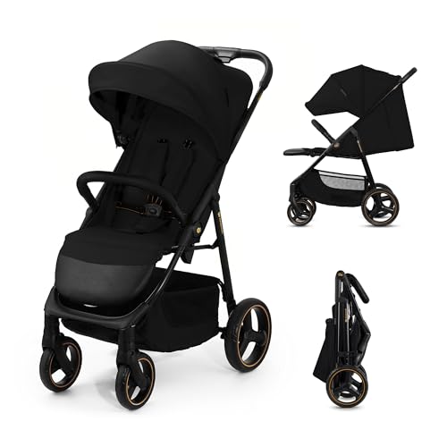 Carrinho de Bebé KINDERKRAFT Trig 3 (Preto - 0-36M - Até: 25 Kg) 4Kraft - Carrinhos de bebê - fecho, pegar, acessórios, 3 rodas
