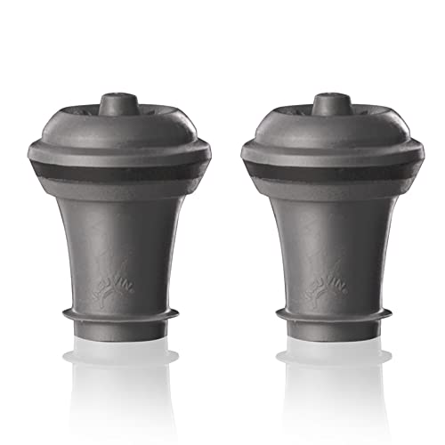 Conjunto de 2 Bocais de Vácuo para Garrafa de Vinho VACU VIN Cilio - Utensílios de bar - bocais, vacu vin, garrafa de vinho