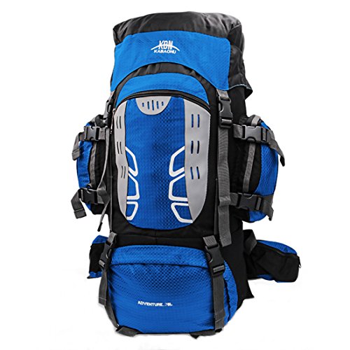 Mochilas MOOEDCOE 75L (Preto - Poliéster - 40x30x20 cm) Mooedcoe - Mochilas - 75L, computador portátil, fecho de aço, alças