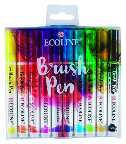 Marcadores TALENS ECOLINE (Multicor - 10 Unidades) Ecoline - Marcadores e marcadores de texto - multicor, ecológicos, 10 unidades