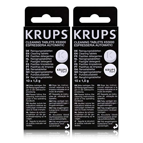 Acessórios para máquinas de café KRUPS XS300010 Krups - Peças de reposição para cafeteiras e máquinas de espresso - cafeteira elétrica, preto prateado, plástico