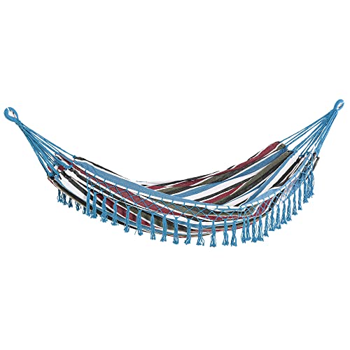Rede Dupla Portátil Outsunny | 285 x 150 cm - Multicor Outsunny - Redes de descanso - portátil, 285x150 cm, multicor