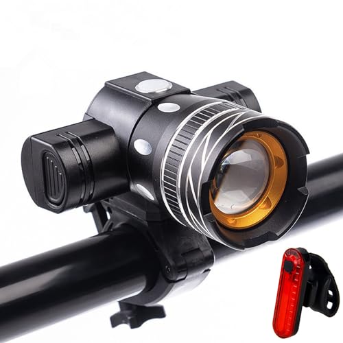 Luzes de Bicicleta LETJUM Front e Rear (Recondicionado Como Novo) LETJUM - Peças de automóveis - 3 LED, vermelho, branco, manual