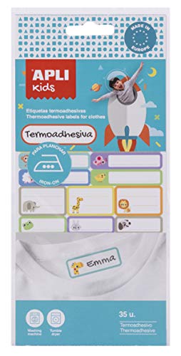 Etiquetas Autocolantes APLI 3,5x9 cm (Multicor) APLI - Enfeites e acabamentos - etiquetas, autocolantes, apli, multicor