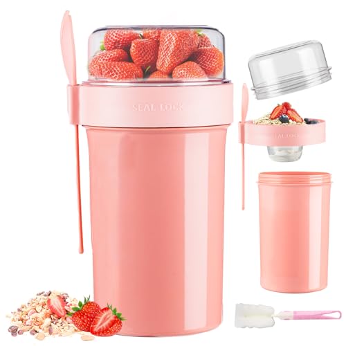 Tigela de Muesli com 760 ml + 230 ml (Recondicionado Marcas Mínimas) Guangdong Wuyu Technology Industrial Co., LTD - Recipientes de armazenamento de alimentos - 760 ml, 230 ml, recondicionado