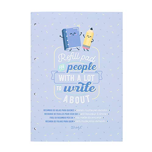 Caderno para Encadernação MR. WONDERFUL WOA09811SM Mr. Wonderful - Papel de impressora e copiadora - encadernação, capa de cartão, folhas offset, 80 páginas
