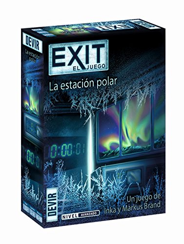 Jogo de cartas EXIT 6-LA ESTACION POLAR-CARTAS Devir - Jogos - jogo de cartas, estação polar, evacuacao, código