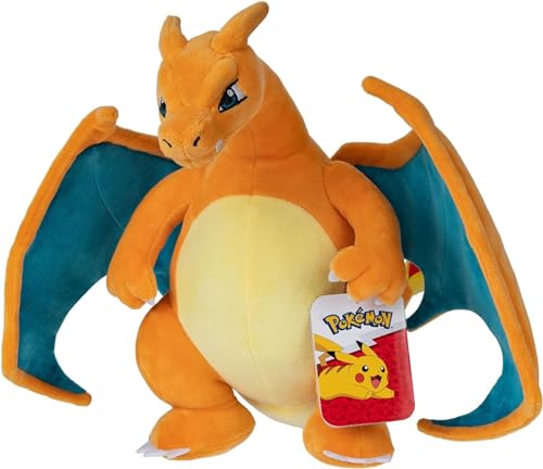 Peluche POKEMON Gigante Charizard (Idade Mínima Recomendada: 3 anos) AK TRADE - Animais de pelúcia - peluche, gigante, charizard, 3 anos