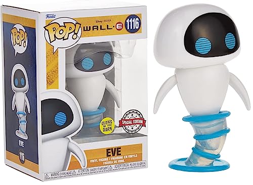 Figura FUNKO Pop Disney: Wall-E - Eve Flying Funko - Brinquedos - figura, funko pop disney, wall-e, eve flying, pvc, altura 10 cm