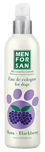 Água de Colónia para Cão Menforan Mora (125 ml) MENFORSAN - Fragrâncias e sprays desodorizantes para animais de estimação - 125 ml, perfume natural, fresco, bem-estar