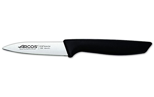 Faca de Descascar Arcos Bom 135000 Nitrum Inox e Punho de Polipropileno com Folha de 8,5 Cm Arcos - Facas de cozinha - inox, polipropileno, 85 cm