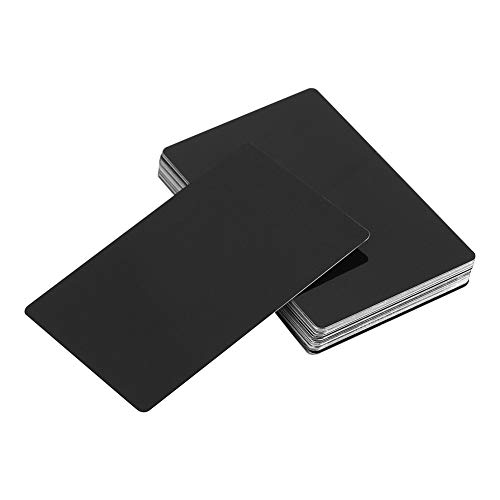 Cartões de Visita METAL CARDS 50Pcs Metal Business Card Nikou - Cartões de visita - cartões de visita, metal, elegante, modernos, profissional