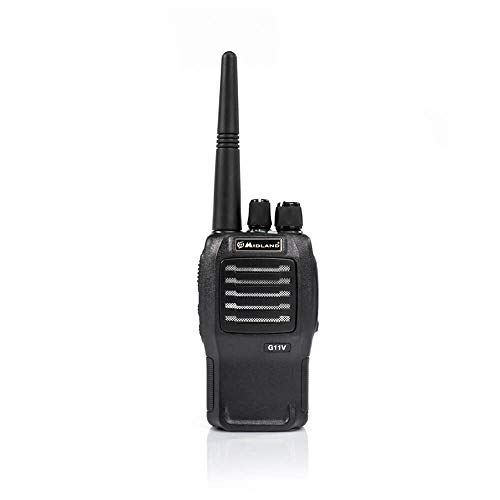 Walkie-Talkie MIDLAND G11V (8 Canais - Até 1.5 Km - Até 18h - Preto) Midland - Rádios bidirecionais - 8 canais, 1,5 km, bateria li-ion, 1600mah