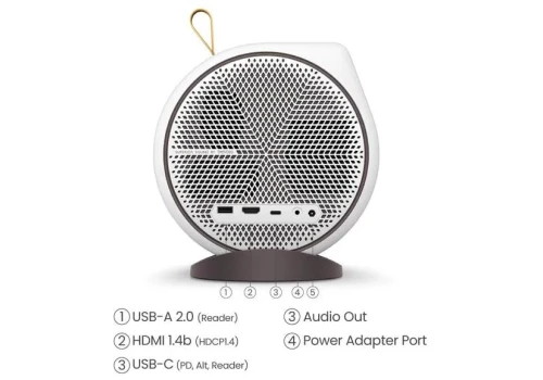 Projetor BENQ GV31 (300 Lumens - Full HD - LED) Benq - Projetores - 300 lumens, full hd, led, android tv