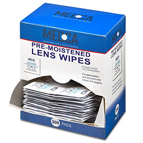Toalhitas de Limpeza para Lentes Medca MEDca - Limpeza de eletrônicos - toalhinha, limpeza, lentes